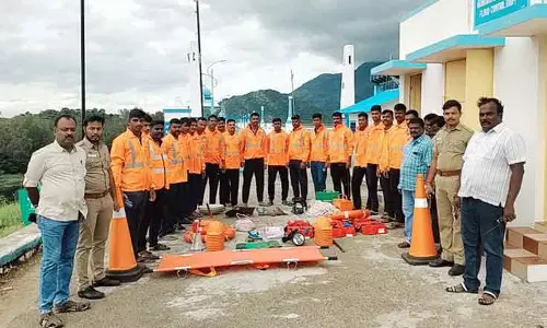 ஆழியாறு அணையில் பேரிடர் மீட்பு குழுவினர் ஒத்திகை