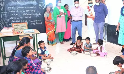 குழந்தைகள் நல மையத்தை கலெக்டர் திடீர் ஆய்வு குழந்தைகள் நல மையத்தை கலெக்டர் திடீர் ஆய்வு