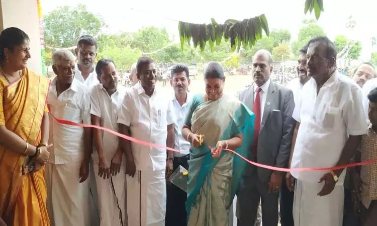 புதிய வகுப்பறை கட்டிடங்கள்; அமைச்சர் கீதாஜீவன் திறந்து வைத்தார் புதிய வகுப்பறை கட்டிடங்கள்; அமைச்சர் கீதாஜீவன் திறந்து வைத்தார்