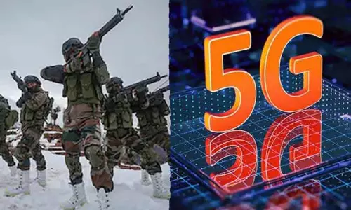 இந்திய ராணுவத்தில் 5ஜி சேவை பயன்படுத்த திட்டம்..! இந்திய ராணுவத்தில் 5ஜி சேவை பயன்படுத்த திட்டம்..!