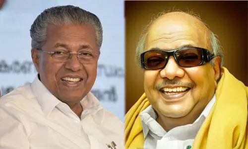 கருணாநிதி நினைவு நாள்: முதல்-மந்திரி பினராயி விஜயன் தமிழில் டுவீட்