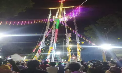 நாசரேத் பிரகாசபுரம் பரிசுத்த பரலோக அன்னை ஆலய திருவிழா தொடக்கம் நாசரேத் பிரகாசபுரம் பரிசுத்த பரலோக அன்னை ஆலய திருவிழா தொடக்கம்