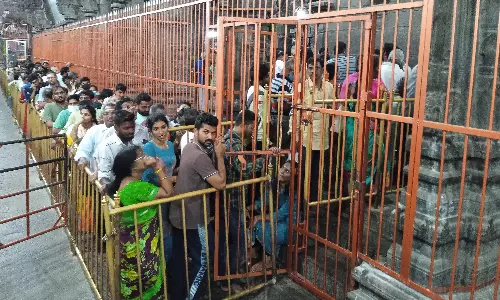 திருவண்ணாமலை அருணாசலேஸ்வரர் கோவிலில் பக்தர்கள் கூட்டம் அலைமோதியது திருவண்ணாமலை அருணாசலேஸ்வரர் கோவிலில் பக்தர்கள் கூட்டம் அலைமோதியது