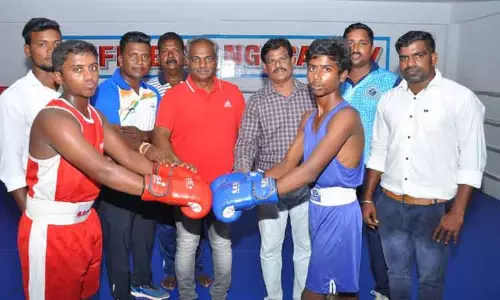 கலவையில் குத்துச்சண்டை போட்டி