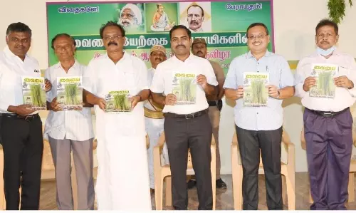 கீழடியில், இயற்கை விவசாயிகளின் விதை திருவிழா