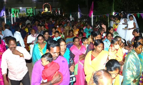 புனித அந்தோணியார் ஆலயத்தில் திவ்ய நற்கருணை பெருவிழா