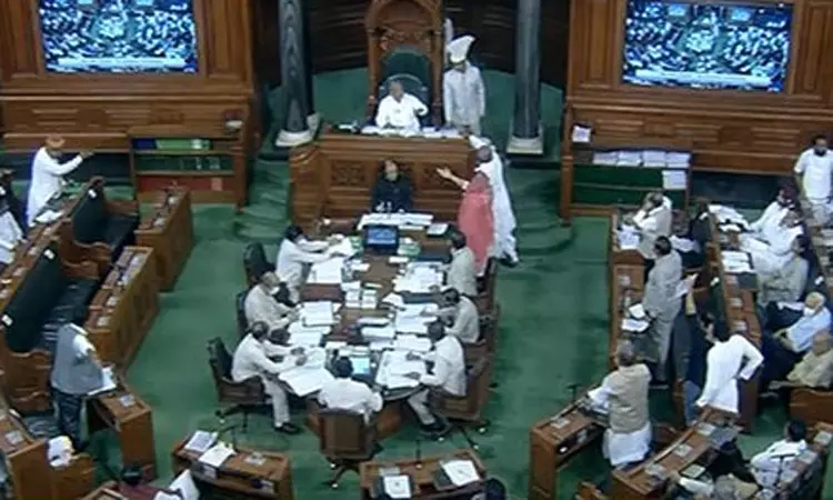 எதிர்க்கட்சிகளின் கடும் எதிர்ப்புக்கு இடையில் மக்களவையில் மின்சார சட்டத்திருத்த மசோதா தாக்கல்...!