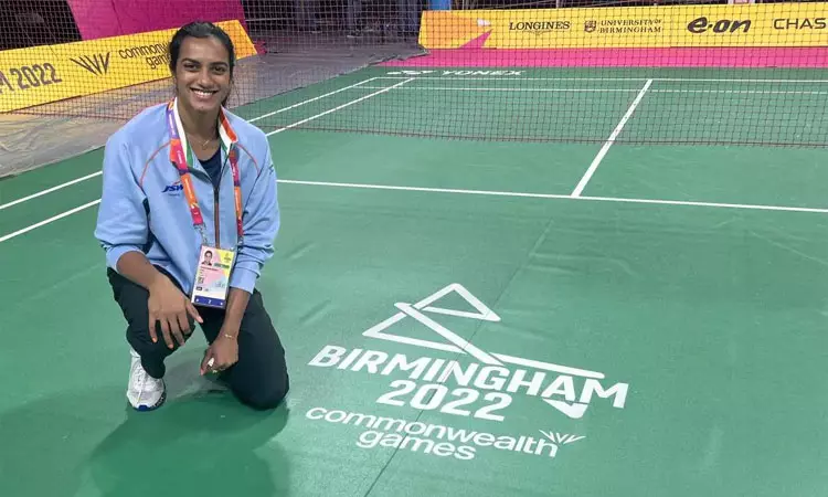 காமன்வெல்த் பேட்மிண்டன் இறுதிப்போட்டி தொடக்கம்: தங்கம் வெல்லும் முனைப்பில் பி.வி.சிந்து..! காமன்வெல்த் பேட்மிண்டன் இறுதிப்போட்டி தொடக்கம்: தங்கம் வெல்லும் முனைப்பில் பி.வி.சிந்து..!