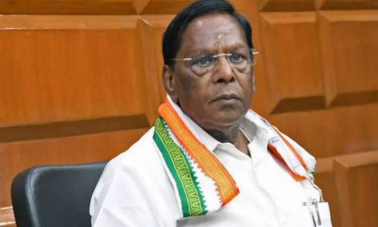 என்.ஆர்.காங்கிரசை உடைக்க பா.ஜ.க. வேலை செய்கிறது - முன்னாள் முதல்-அமைச்சர் நாராயணசாமி என்.ஆர்.காங்கிரசை உடைக்க பா.ஜ.க. வேலை செய்கிறது - முன்னாள் முதல்-அமைச்சர் நாராயணசாமி