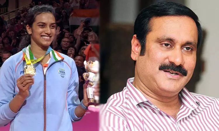 காமன்வெல்த்: தங்கம் வென்ற பி.வி.சிந்துவுக்கு அன்புமணி ராமதாஸ் வாழ்த்து