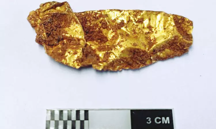 ஆதிச்சநல்லூர் அகழாய்வில் தங்க நெற்றிப்பட்டயம் கண்டுபிடிப்பு