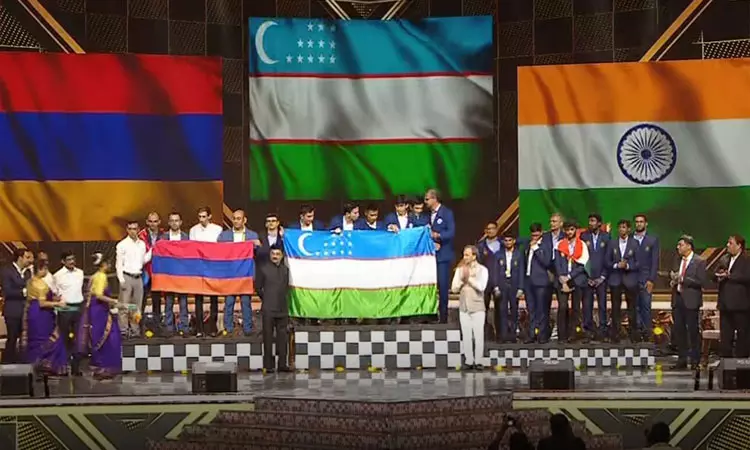 ஓபன் பிரிவில் தங்கம் வென்ற உஸ்பெகிஸ்தான் அணிக்கு... ... லைவ் அப்டேட்ஸ்: ஓபன் பிரிவில் தங்கம் வென்ற உஸ்பெகிஸ்தான் அணிக்கு பதக்கம் வழங்கினார் முதலமைச்சர் ஓபன் பிரிவில் தங்கம் வென்ற உஸ்பெகிஸ்தான் அணிக்கு... ... லைவ் அப்டேட்ஸ்: ஓபன் பிரிவில் தங்கம் வென்ற உஸ்பெகிஸ்தான் அணிக்கு பதக்கம் வழங்கினார் முதலமைச்சர்