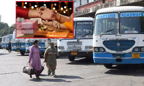 ரக்சாபந்தன் தினம்:  பெண்களுக்கு இலவச பேருந்து பயண சலுகை; அரியானா அரசு அறிவிப்பு