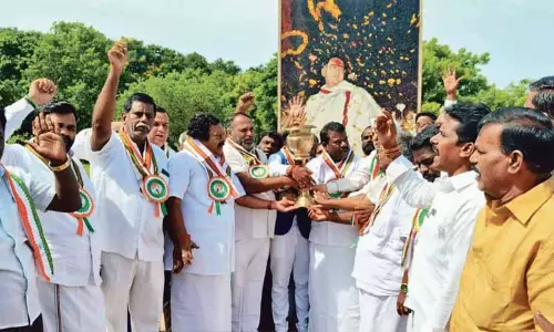 ஸ்ரீபெரும்புதூரில் இருந்து டெல்லிக்கு ராஜீவ் ஜோதி மத நல்லிணக்க யாத்திரை - செல்வபெருந்தகை எம்.எல்.ஏ. தொடங்கி வைத்தார்