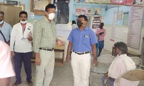 சுகாதாரத்துறை இணை இயக்குனர் ஆய்வு சுகாதாரத்துறை இணை இயக்குனர் ஆய்வு