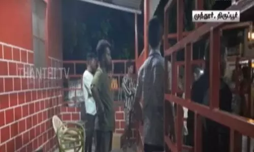 திருப்பூர்: பள்ளிமாணவனை போதையில் சரமாரியாக தாக்கிய கும்பல் திருப்பூர்: பள்ளிமாணவனை போதையில் சரமாரியாக தாக்கிய கும்பல்
