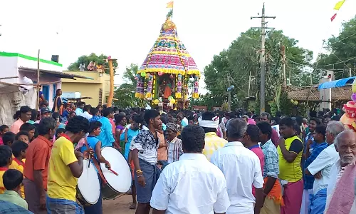 செல்லியம்பாளையத்தில் 57 ஆண்டுகளுக்கு பிறகு மாரியம்மன் கோவில் தேரோட்டம்