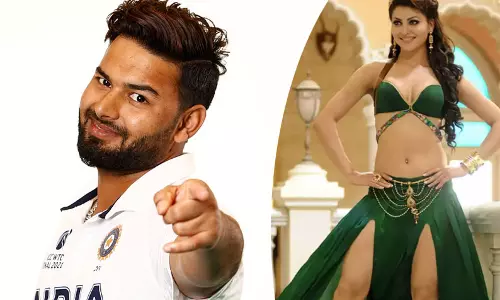 சின்ன பையா கிரிக்கெட் மட்டும் விளையாடு   லெஜண்ட் பட நடிகைக்கும் -   ரிஷப் பண்ட்டுக்கும்  சமூகவலைதளத்தில் மோதல்