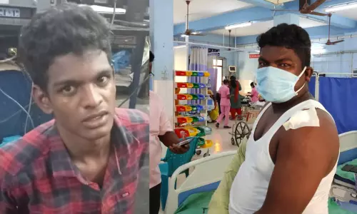 வழிப்பறியில் ஈடுபட முயன்ற நபர்களை பிடித்த போலீஸ்காரருக்கு அரிவாள் வெட்டு வழிப்பறியில் ஈடுபட முயன்ற நபர்களை பிடித்த போலீஸ்காரருக்கு அரிவாள் வெட்டு