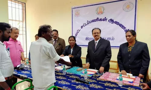 1,500 வழக்குகளில் சமரசம் மூலம் ரூ.5½ கோடி தீர்வு 1,500 வழக்குகளில் சமரசம் மூலம் ரூ.5½ கோடி தீர்வு