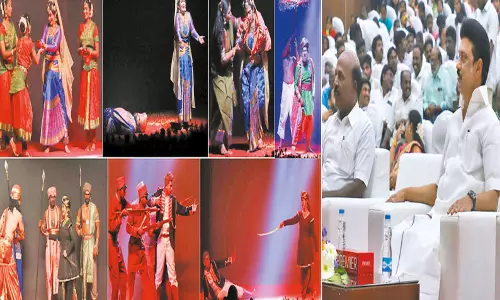 வீரமங்கை வேலுநாச்சியார் நாட்டிய நாடகம்: முதல்-அமைச்சர் மு.க.ஸ்டாலின் தொடங்கி வைத்தார்