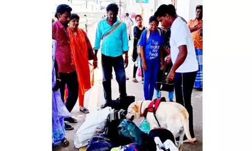 அரியலூர் ரெயில் நிலையத்தில் தீவிர சோதனை