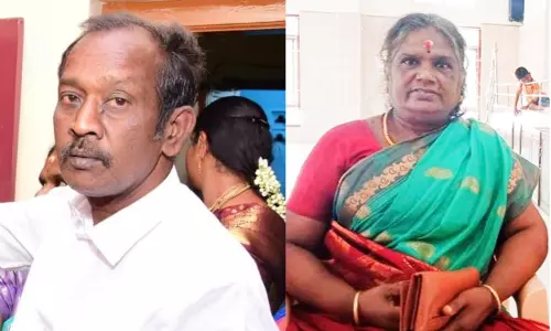 மதுரை: மோட்டார் சைக்கிள் மீது அரசு பஸ் மோதல் - கணவன்-மனைவி பலி