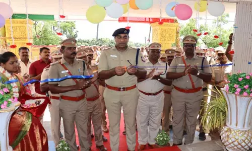 தென்காசி மாவட்ட ஆயுதப்படை போலீஸ் பிரிவு; சூப்பிரண்டு தொடங்கி வைத்தார்