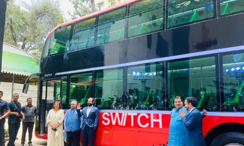 இந்தியாவில் மின்சாரத்தால் இயங்கும் முதல் டபுள்-டெக்கர் பேருந்து மும்பையில் அறிமுகம்! இந்தியாவில் மின்சாரத்தால் இயங்கும் முதல் டபுள்-டெக்கர் பேருந்து மும்பையில் அறிமுகம்!