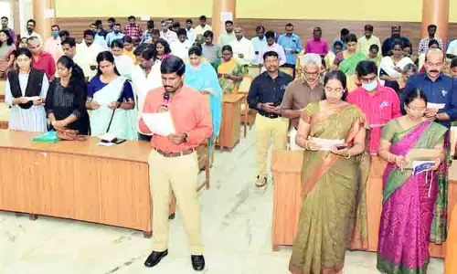 நல்லிணக்க நாள் உறுதிமொழி ஏற்பு