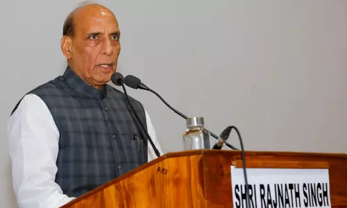 ராணுவத்தில் சேர விரும்பினேன்; குடும்ப சூழ்நிலையால் சேர முடியவில்லை - பாதுகாப்புத்துறை மந்திரி ராஜ்நாத் சிங் உருக்கம்!