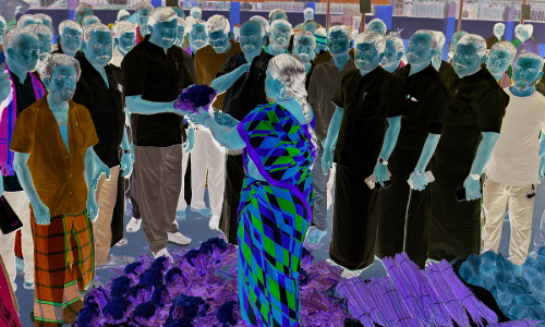 உழவர் சந்தையில் அமைச்சர் ஆய்வு