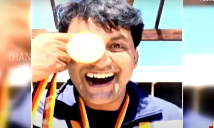 பாரா உலகக் கோப்பை துப்பாக்கி சுடுதல் தங்கம் வென்றார் இந்திய வீரர் பாரா உலகக் கோப்பை துப்பாக்கி சுடுதல் தங்கம் வென்றார் இந்திய வீரர்