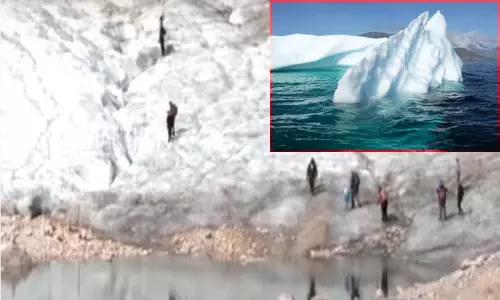 அடுத்த 15 ஆண்டுகளில் பனிப்பாறைகள் காணாமல் போய்விடும் அதிர்ச்சியளிக்கும் ஆய்வாளர்கள்..! அடுத்த 15 ஆண்டுகளில் பனிப்பாறைகள் காணாமல் போய்விடும் அதிர்ச்சியளிக்கும் ஆய்வாளர்கள்..!