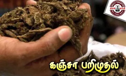 சென்டிரல் ரெயில் நிலையத்தில் 3 கிலோ கஞ்சா பறிமுதல்