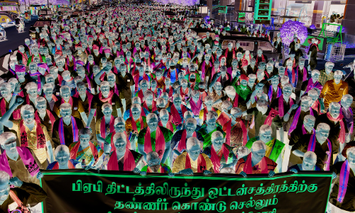 திருப்பூரில் விவசாயிகள் பேரணி