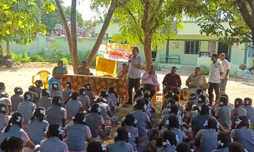 அரசு பெண்கள் மேல்நிலைப் பள்ளியில் போதை பொருள் விழிப்புணர்வு நிகழ்ச்சி