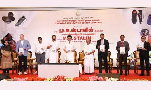 தொழில்துறையில் தமிழ்நாடு 3வது இடத்திற்கு முன்னேறியுள்ளது: முதல்-அமைச்சர் மு.க.ஸ்டாலின் பெருமிதம் தொழில்துறையில் தமிழ்நாடு 3வது இடத்திற்கு முன்னேறியுள்ளது: முதல்-அமைச்சர் மு.க.ஸ்டாலின் பெருமிதம்