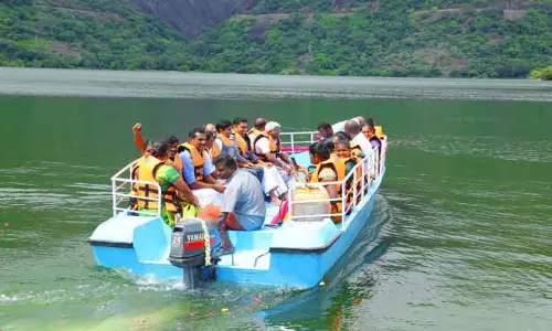 ஆழியாறு அணையில் படகு சவாரி சோதனை ஓட்டம்