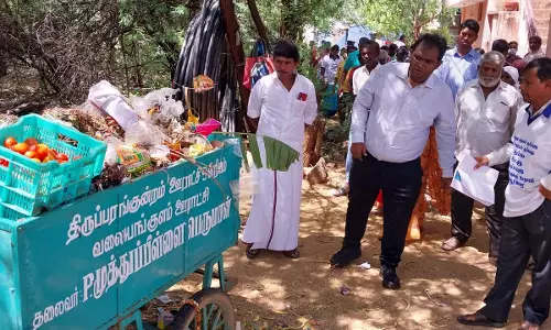 குப்பைகளை அகற்றாத கடைகளுக்கு அபாரதம்