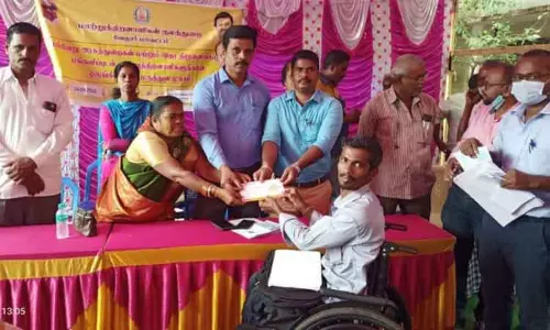 மாற்றுத்திறனாளிகளுக்கு அடையாள அட்டை மாற்றுத்திறனாளிகளுக்கு அடையாள அட்டை