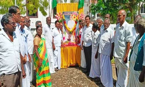 முன்னாள் முதல்-அமைச்சர் ஓமந்தூர் ராமசாமி ரெட்டியார் நினைவு தினம்