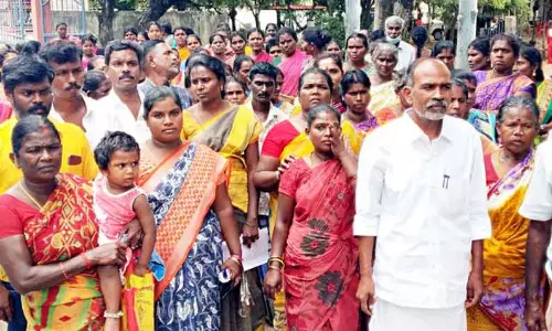 அய்யன்கோட்டையில் அடிப்படை வசதிகள் செய்யவில்லை என குற்றச்சாட்டு