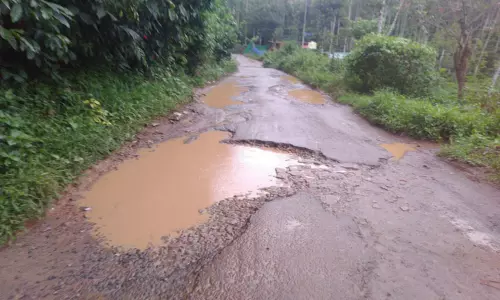 குண்டும், குழியுமான சாலை சீரமைக்கப்படுமா?