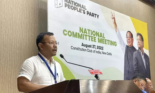 மேகாலயா சட்டசபை தேர்தலில் பாஜகவுடன் கூட்டணி இல்லை: டெல்லியில் நடந்த தேசிய மாநாட்டில் முதல்-மந்திரி சங்மா அறிவிப்பு!