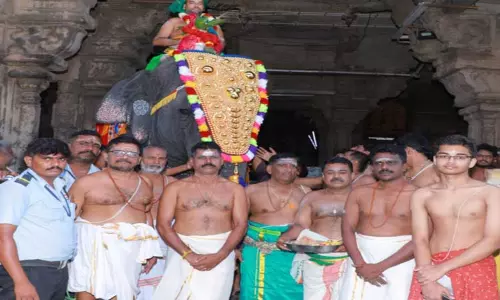 திருச்செந்தூர் சுப்பிரமணிய சுவாமி கோவிலில் ஆச்சார்ய உற்சவம்