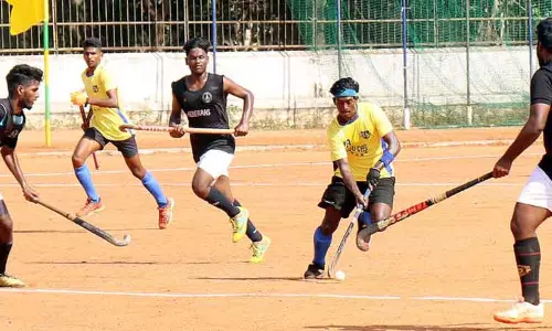 திருச்சியில் தென்னிந்திய அளவிலான கல்லூரிகளுக்கான ஆக்கி போட்டி