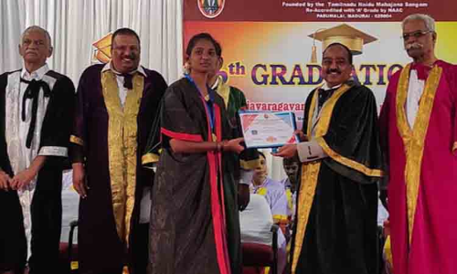 நவீன தொழில்நுட்ப வளர்ச்சியில் இளைஞர்களின் பங்கு இன்றியமையாதது-காமராஜர் பல்கலைக்கழக துணைவேந்தர் பேச்சு