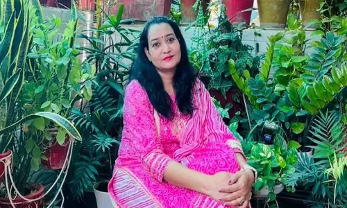 பேராசிரியை வளர்க்கும் குளுகுளு தோட்டம்