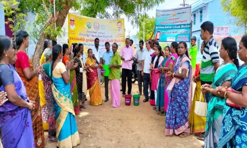 வீரவநல்லூர் பேரூராட்சியில்  தூய்மை பணி